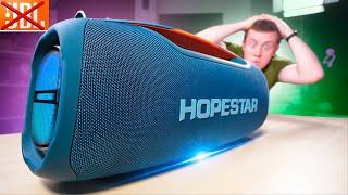 HOPESTAR A60 – Реальная УБИЙЦА JBL 2023 100 Вт. и 5 Динамиков Сдувает БАСОМ