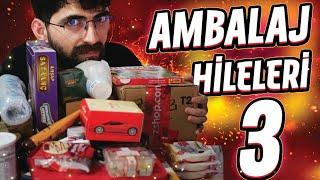 AMBALAJ HİLELERİNE BAKTIM 3 Sizden Gelen Ürünleri İnceledim #AmbalajHileleri