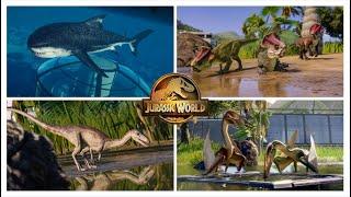Jurassic World Evolution 2 Update 10 NEW DLC All 122 Creatures Showcase + Unique Skins