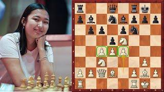 Dinaras Eröffnungstrickkiste  Belt and Road Women Chess Open