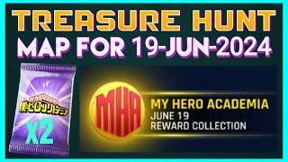 Asphalt 9   FREE TREASURE HUNT  Location for 19-Jun-2024  MY HERO ACADEMIA