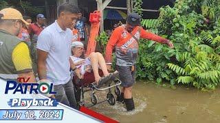 TV Patrol Playback  July 18 2024