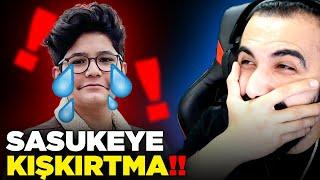 SASUKEYİ ÇILDIRTAN KIŞKIRTMA  SİNİRDEN AĞLADI OYUNU BIRAKTI  PUBG MOBILE