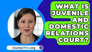 What Is Juvenile And Domestic Relations Court? - CountyOffice.org