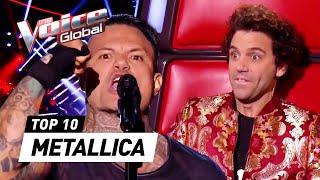 The Voice goes heavy metal with METALLICA covers that SHOOK the coaches