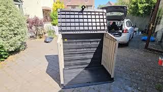 KETER Outdoor Garden Storage Box Assembly Keter