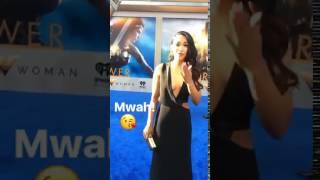 Candice Patton Wonder Woman Premiere