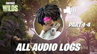 ALL Slone Audio Logs in Fortnite Chapter 4 Season 3 Part 1-4