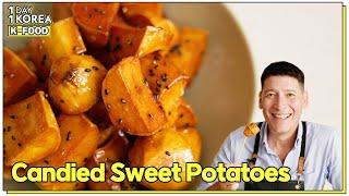 1DAY 1KOREA  K-FOOD Candied Sweet Potatoes Goguma Mattang Recipe with Chef Ryan