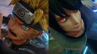 Jump Force - Team Naruto Naruto & Sasuke Movesets Gameplay 1080p 60 FPS