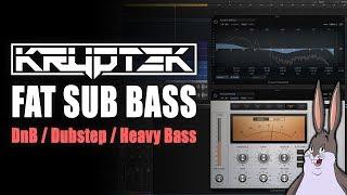 EASY FAT SUB BASS HOW TO TUTORIAL DNB  DUBSTEP  HEAVY BASS