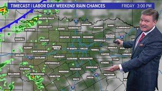 DFW Weather Rain coming to North Texas cooler temperatures to follow