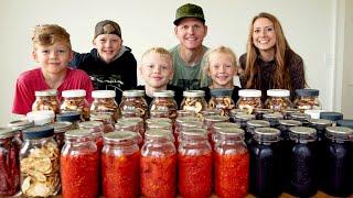 Canning & Preserving a Years Supply of Food