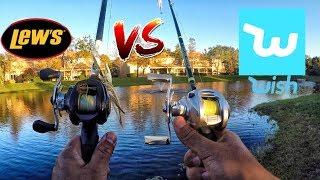 $20 Wish App Baitcaster Fishing Reel VS $150 Fishing Reel