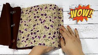 Most Easiest Method To Make An Awesome Handbag  DIY Handbag