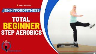 Beginner Step Aerobics Fitness Cardio  30 Min  JENNY FORD