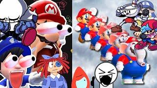 Fandom & My OC react to Mario Reacts To Nintendo Memes 14 ft. SMG4