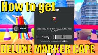How to get DELUXE MARKER CAPE in BIC DrawPlanet Go Make WOW  City Area