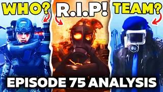 CAMERAMAN & SKIBIDI TOILETS TEAM UP?  -  EPISODE 75 ALL Easter Egg Analysis Theory