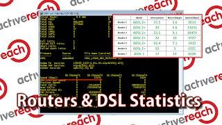 Router DSL Statistics