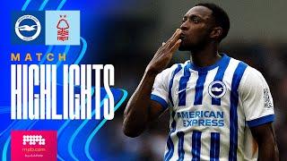 HIGHLIGHTS  Brighton v Nottingham Forest  Premier League