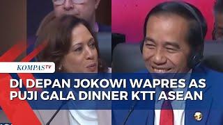 Wapres AS Kamala Harris Puji Gala Dinner KTT ke-43 ASEAN Hampir Melebih Hollywood