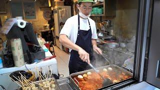 영화배우가 하는 분식집? 떡볶이 김밥 쫄면 순대튀김어묵맛집┃길거리음식┃TteokbokkiPopular snack in Korea┃Korean street food