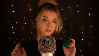 ASMR  Guided Relaxation & Softest Head Brushing - whispered body scan