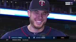 Twins C.J. Cron on younger brother Kevins first MLB home run