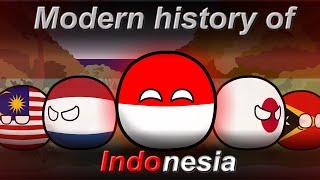 Countryballs  Modern history of Indonesia