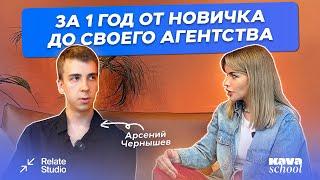 Co-founder студии дизайна в 24 года  Интервью с Арсением Чернышевым  Kava.School