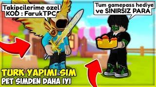  %100 TÜRK YAPIMI OYUN ÇIKTI  KURUCU OYUNA GELDİ TÜM GAMEPASSLERİ VERDİ + ÖZEL KOD  Roblox Türkçe