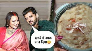 Sonakshi Sinha Makes Meetha Halwa For Her ‘Pehli Rasoi’ for her Sasurali Family