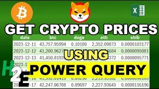 Get Crypto Prices Using Power Query