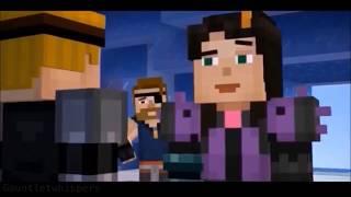 Jesse x Lukas - Walking The Wire - Minecraft Story Mode - Collab