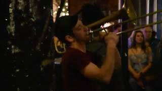 Young Fellaz Brass Band Plays Another 6-Minute Jam LIVE @ Chartres & Frenchmen NOLA 1-2-2019