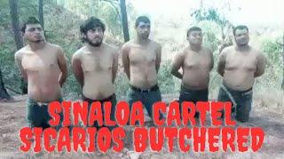 A Gruesome New Cartel Video  Sinaloa Cartel Hitmen Butchered By An Unknown Gang