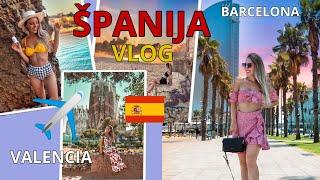 ŠPANIJA VLOG 2020  Valencia & Barcelona TOUR 4K