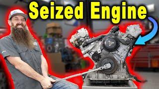 Seized 3.0 Supercharged Audi Engine  Complete Engine Failure