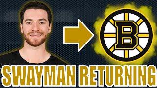 JEREMY SWAYMAN SIGNING IMMINENT Latest Boston Bruins RFA Info Predictions & News