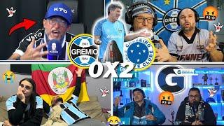 REAÇÕES GRÊMISTAS PRÉ REBAIXAMENTO E TRISTEZA TOTAL- GRÊMIO 0X2 CRUZEIRO- BRASILEIRÃO -VAMOS RIR KKK