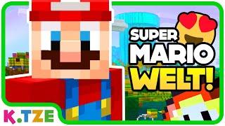 Super Mario baut Häuser  Minecraft für Kinder  Folge 1