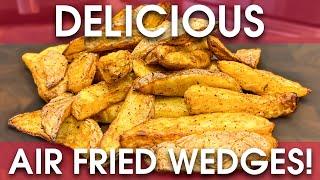 How to Air Fry Potato Wedges