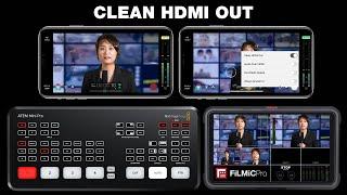 Clean HDMI Out in FiLMiC Pro 6.12.0  Tutorial & Feature Overview iOS + Android