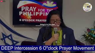 PRAY FOR THE PHILIPPINES - 6 Oclock Prayer Habit