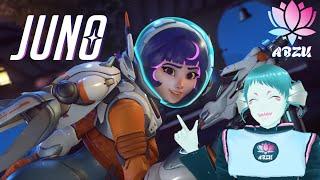 Lifeweaver main reacts to Juno  New Hero Gameplay Trailer  Overwatch 2 Is she my new main??