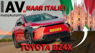 Duurtest Toyota BZ4X  3500km en naar Milaan