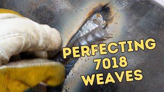 How To Weld Weaving On Pipe With A 7018 Rod