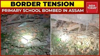 Assam-Mizoram Border Dispute Primary School In Assams Hailakadi District Bombed  Breaking