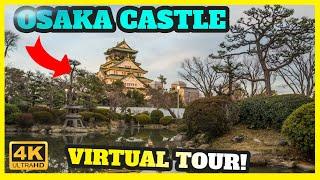  Osaka Japan - Osaka Castle Park 大阪 -  4k Osaka Walk